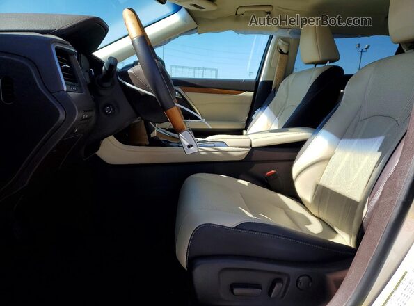 2T2ZZMCA4JC107774 2018 LEXUS RX Beige Вид салону спереду
