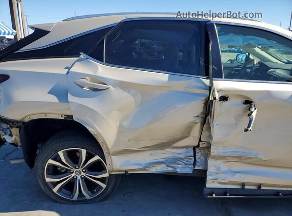 2T2ZZMCA4JC107774 2018 LEXUS RX Beige Вид задніх сидінь