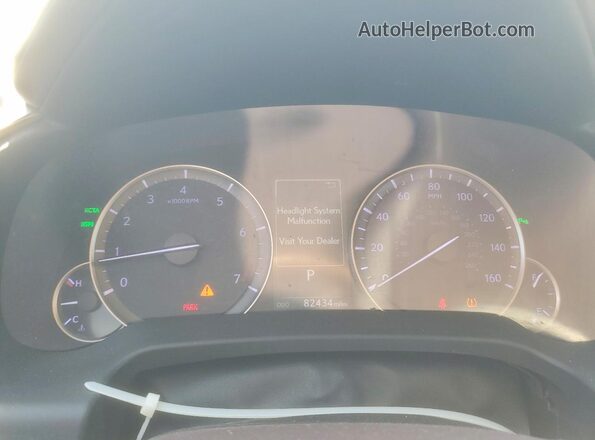2T2ZZMCA5JC110859 2018 LEXUS RX Белый Вид щитка приборов
