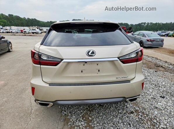 2T2ZZMCA6JC108781 2018 LEXUS RX Золотой Вид сзади