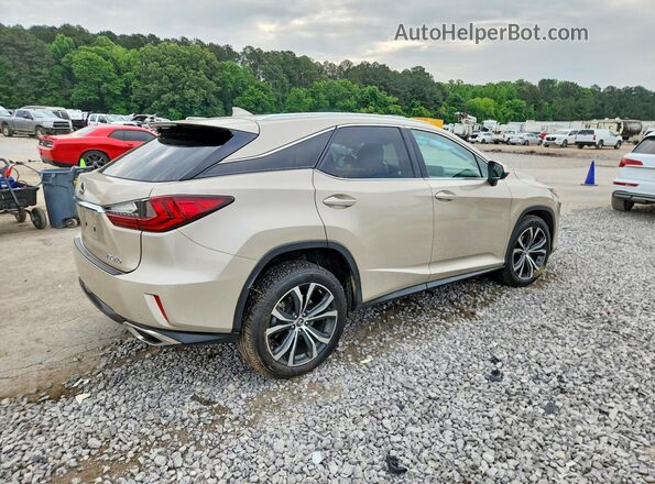 2T2ZZMCA6JC108781 2018 LEXUS RX Золотой Задняя правая четверть