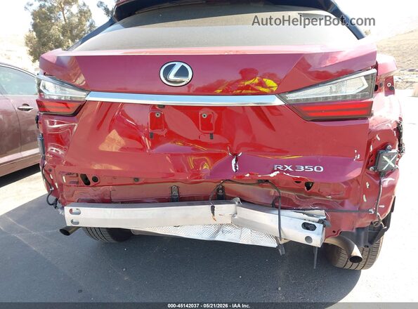 2T2ZZMCA7GC020489 2016 LEXUS RX 350 Бордовый 