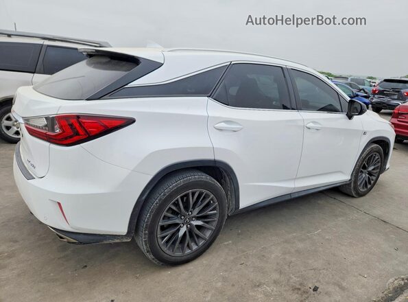 2T2ZZMCA8HC037318 2017 LEXUS RX Белый Задняя правая четверть