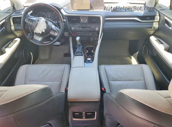 2T2ZZMCA8JC113514 2018 LEXUS RX Серебряный Вид панели приборов