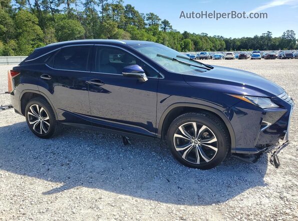2T2ZZMCAXKC119283 2019 LEXUS RX Синий Передняя правая четверть