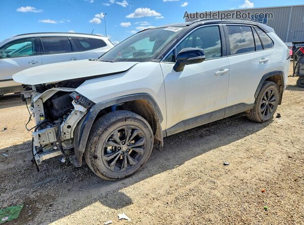 2T35WRFV5PW166242 2023 TOYOTA RAV4 White Առջևի ձախ երեք քառորդ տեսարան