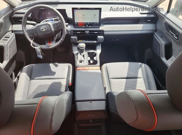 2T36CRAV7TW001257 2026 TOYOTA RAV4 Белый Вид панели приборов