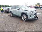 2021 Toyota Rav4 Xle Premium Teal vin: 2T3A1RFV0MW192577