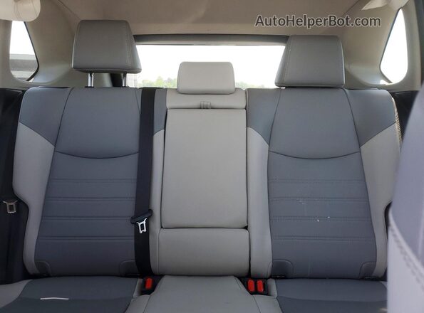2T3A1RFV0PW374414 2023 TOYOTA RAV4 Gray Вид задніх сидінь