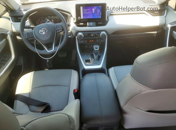 2T3A1RFV0PW374414 2023 TOYOTA RAV4 Gray Вид панелі приладів