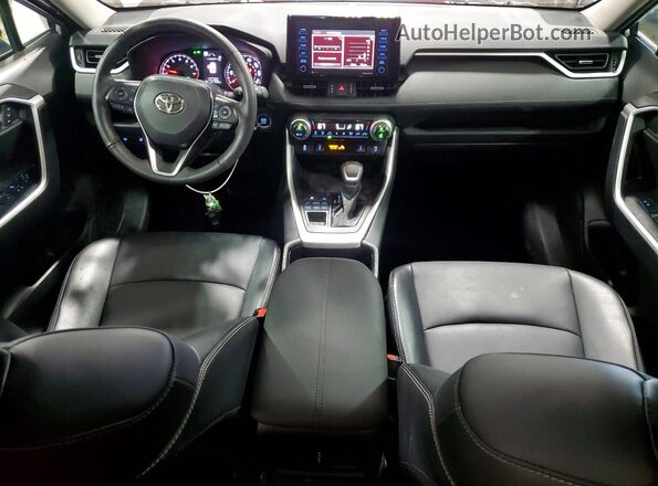 2T3A1RFV1NC293145 2022 TOYOTA RAV4 Silver Առջևի վահանակի տեսք
