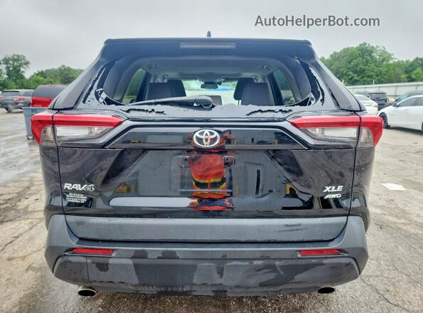 2T3A1RFV2MC171697 2021 TOYOTA RAV4 Black Widok z tyłu