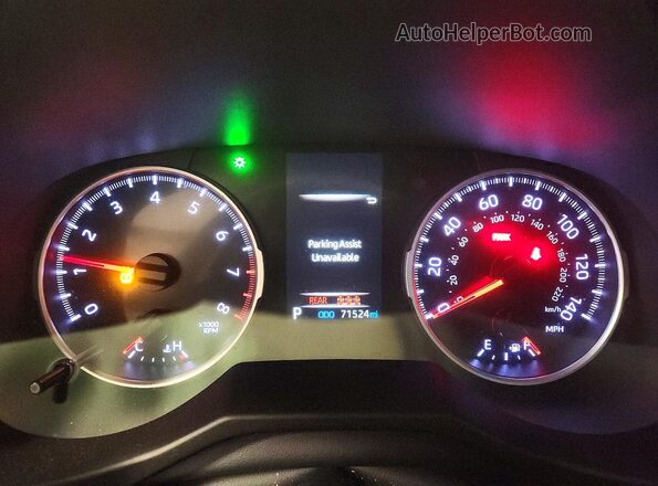 2T3A1RFV3KC013236 2019 TOYOTA RAV4 Burgundy Вид щитка приладів