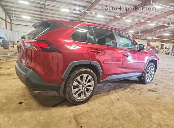2T3A1RFV3KC013236 2019 TOYOTA RAV4 Burgundy Задня права чверть