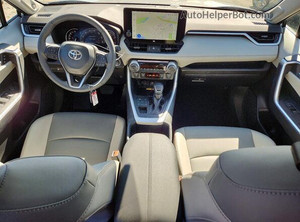 2T3A1RFV4SW533377 2025 TOYOTA RAV4 Gray Dashboard view
