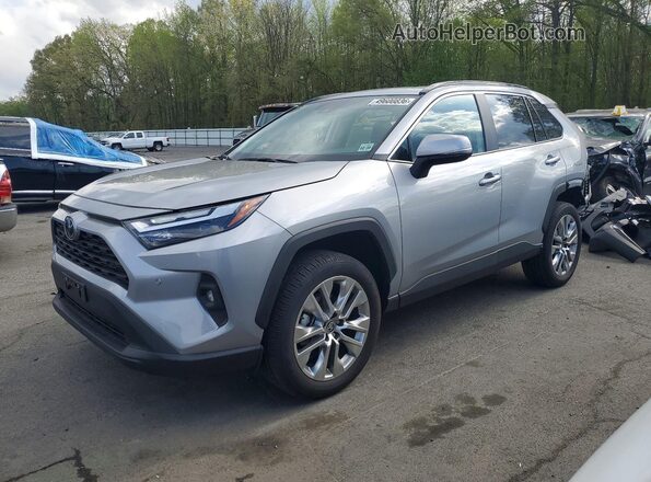 2T3A1RFV4SW593188 2025 TOYOTA RAV4 Silver წინა მარცხენა ხედი სამი მეოთხედიდან
