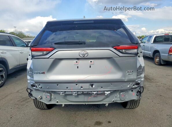 2T3A1RFV4SW593188 2025 TOYOTA RAV4 Silver უკანა ხედი