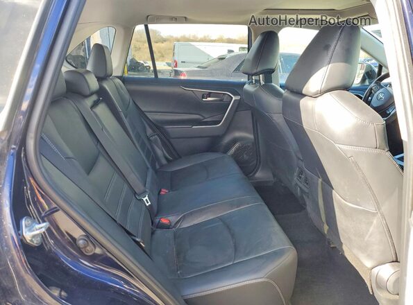 2T3A1RFV6KW045600 2019 TOYOTA RAV4 Blue Widok wnętrza z tyłu