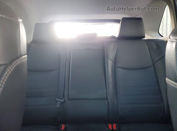 2T3A1RFV6KW045600 2019 TOYOTA RAV4 Blue Widok tylnych siedzeń