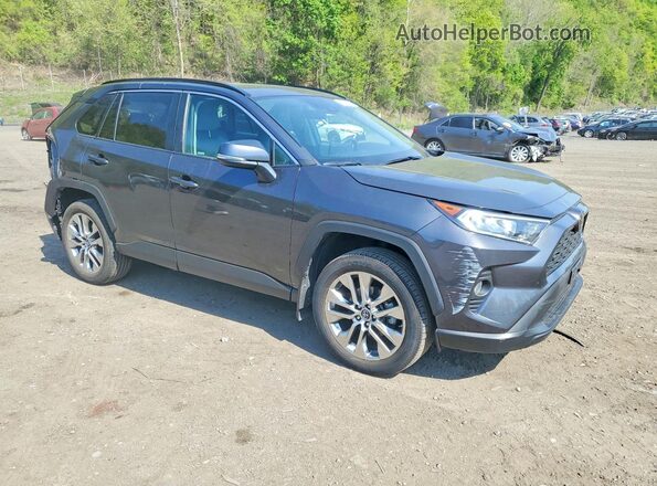2T3A1RFV6KW050795 2019 TOYOTA RAV4 Угольный Передняя правая четверть