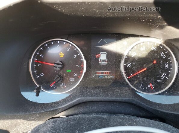 2T3A1RFV7MC173610 2021 TOYOTA RAV4 Серый Вид щитка приборов