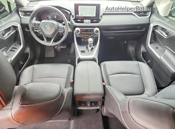 2T3A1RFV9RC428202 2024 TOYOTA RAV4 Gray Вид панелі приладів