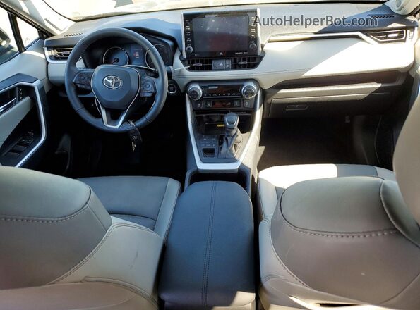 2T3A1RFVXNC299607 2022 TOYOTA RAV4 Серый Вид панели приборов