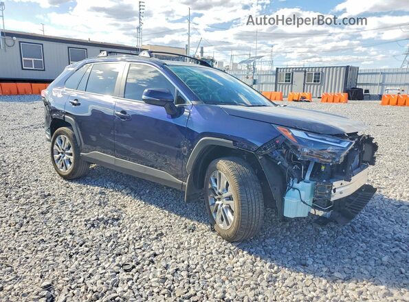 2T3A1RFVXSW632608 2025 TOYOTA RAV4 Blue Передня права чверть