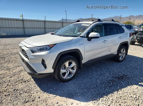 2T3B6RFV3MW021831 2021 TOYOTA RAV4 Белый Передняя левая четверть