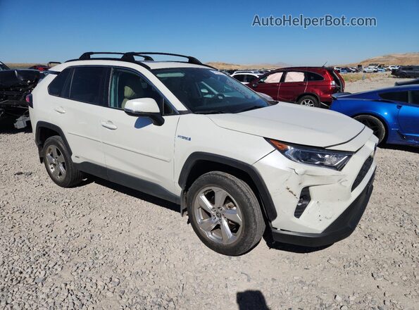 2T3B6RFV3MW021831 2021 TOYOTA RAV4 Белый Передняя правая четверть