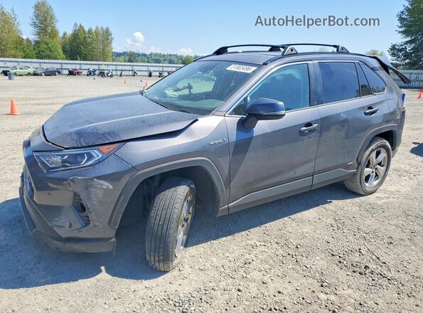 2T3B6RFV3MW026494 2021 TOYOTA RAV4 Серый Передняя левая четверть