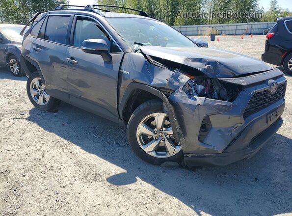 2T3B6RFV3MW026494 2021 TOYOTA RAV4 Серый Передняя правая четверть