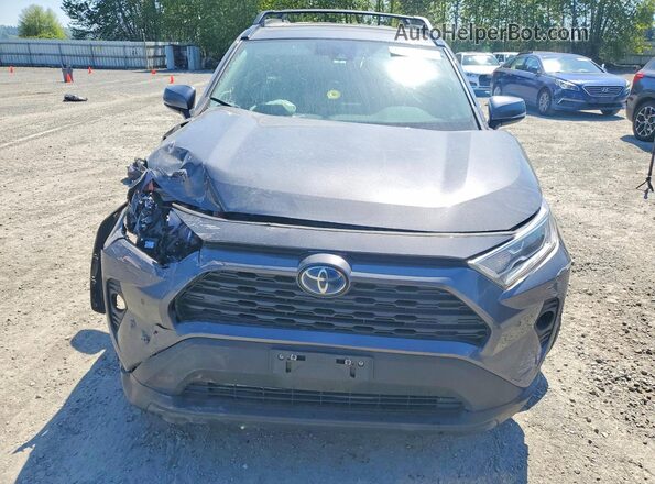 2T3B6RFV3MW026494 2021 TOYOTA RAV4 Серый Вид спереди