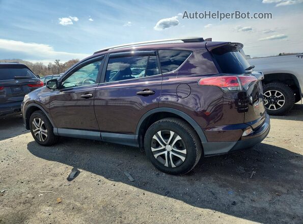 2T3BFREV0JW787142 2018 TOYOTA RAV4 Burgundy Trasero izquierdo