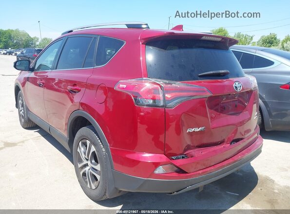 2T3BFREV2JW756832 2018 TOYOTA RAV4 Red Tył lewy