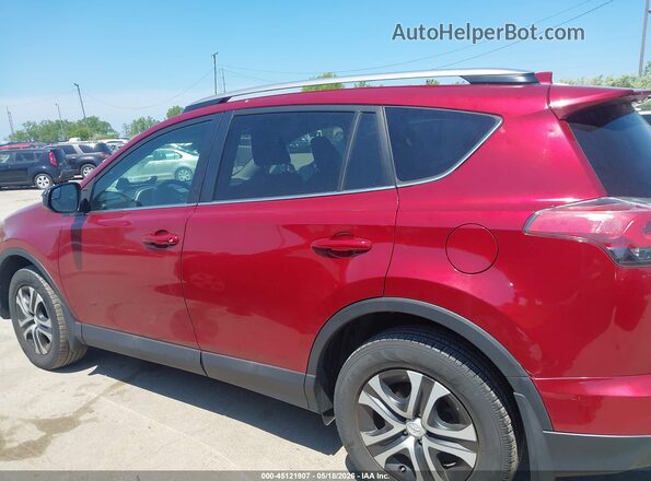 2T3BFREV2JW756832 2018 TOYOTA RAV4 Red Widok wnętrza 360 stopni