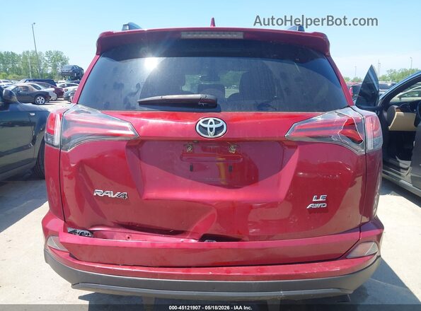 2T3BFREV2JW756832 2018 TOYOTA RAV4 Red 