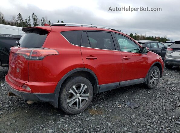 2T3BFREV3GW506136 2016 TOYOTA RAV4 Red Задня права чверть