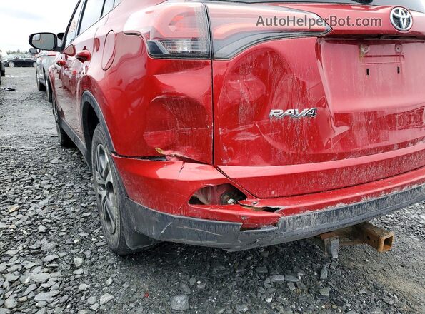2T3BFREV3GW506136 2016 TOYOTA RAV4 Red Вид підкапотного простору