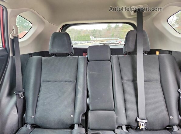 2T3BFREV3JW779472 2018 TOYOTA RAV4 Красный Вид задних сидений