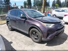2017 Toyota Rav4 Le Фиолетовый vin: 2T3BFREV4HW664955