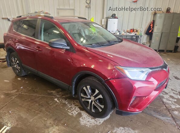 2T3BFREV4JW785801 2018 TOYOTA RAV4 Red Front right