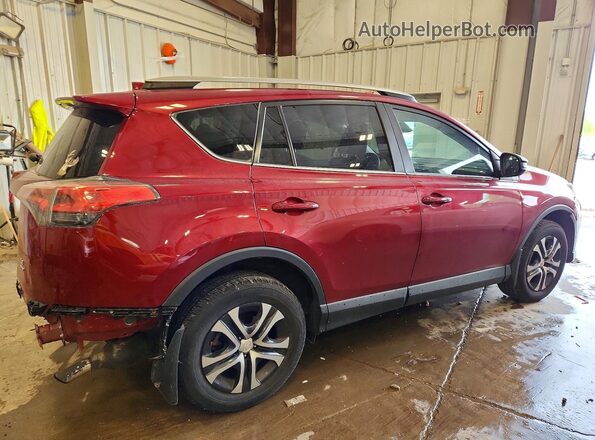 2T3BFREV4JW785801 2018 TOYOTA RAV4 Red Rear right