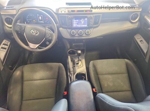 2T3BFREV4JW785801 2018 TOYOTA RAV4 Red Dashboard view