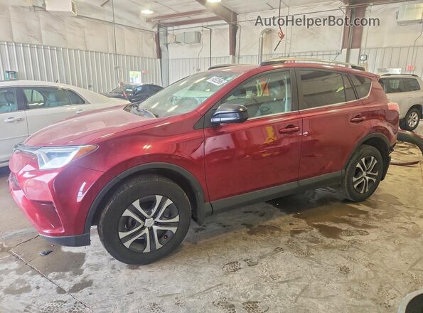 2T3BFREV4JW785801 2018 TOYOTA RAV4 Red Front left