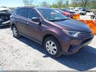 2017 Toyota Rav4 Le Burgundy vin: 2T3BFREV7HW643842