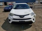 2017 Toyota Rav4 Le White vin: 2T3BFREV8HW665042