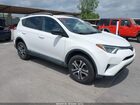 2018 Toyota Rav4 Le White vin: 2T3BFREV8JW740960