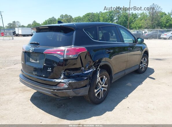 2T3BFREV9JW723584 2018 TOYOTA RAV4 Black Tył prawy