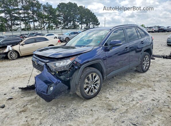 2T3C1RFV0LC042249 2020 TOYOTA RAV4 Blue Przód lewy